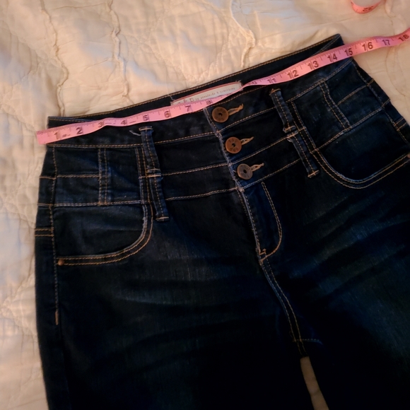 Tall high waist, half button fly jeans - Picture 4 of 5